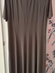 Vorschaubild 5 von Freizeitkleid Damen Braun Gr. 44/XXL Polyester Uni Feminin 110 cm
