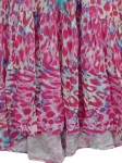 Vorschaubild 4 von Damen Freizeitkleid XL Pink Casual Tierdruck Viskose
