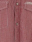 Vorschaubild 6 von Herren Freizeithemd Kariert Rot Gr. 50/L Slim Fit Baumwolle