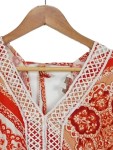 Vorschaubild 2 von Damen Jumpsuit Playsuit Gr. 36;S Mehrfarbig Gemustert Viskose