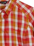 Vorschaubild 3 von Damen Freizeithemd Kariert Kurzarm Outdoor Mehrfarbig Gr. 46/3XL