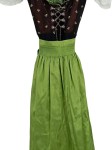 Vorschaubild 3 von Dirndl Trachtenkleid Damen Gr. 34 Klassisch Mehrfarbig