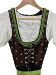 Vorschaubild 2 von Dirndl Trachtenkleid Damen Gr. 34 Klassisch Mehrfarbig