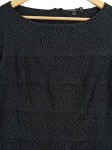 Vorschaubild 2 von Spitzenkleid Damen elegant Lochmuster 3/4-Arm schwarz Gr. 40
