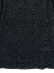 Vorschaubild 4 von Spitzenkleid Damen elegant Lochmuster 3/4-Arm schwarz Gr. 40