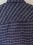 Vorschaubild 4 von Freizeithemd Kinder Gr. 164 Blau Kariert Langarm Casual