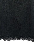 Vorschaubild 2 von Damen Spitzenkleid Gr. 32/XXS Schwarz Elegant Kurzarm Festlich