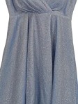 Vorschaubild 4 von Cocktailkleid Damen Gr. 32 Silber Glitzer Minikleid Festlich