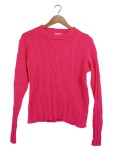 Vorschaubild 1 von BRODIE Damen Pullover Kaschmir Pink Gr. 34/XS Zopfstrick Casual