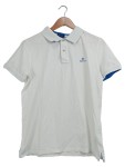 Vorschaubild 1 von Poloshirt Herren Kurzarm Baumwolle Logo Weiß Größe 48/M