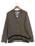 Vorschaubild 1 von Damen Bluse Grafisches Muster Mehrfarbig Casual Gr. 38/M