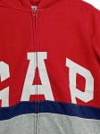 Vorschaubild 2 von Gap Kids Kapuzenpullover mit Reißverschluss Kinder Gr. 128 Mehrfarbig
