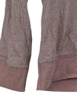 Vorschaubild 3 von Langarmshirt Herren Gr. 52/L Rosa Baumwolle Rippstrick Casual