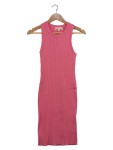 Vorschaubild 1 von Damen Rippstrick Top Pink Gr. 36/S Casual Ärmellos