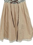 Vorschaubild 5 von Dirndl Trachtenkleid Damen 38 Beige Klassisch Blumenmuster