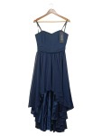 Vorschaubild 1 von Abendkleid Damen Gr. 38 Blau Elegant Midikleid Ärmellos