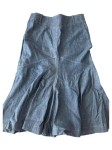 Vorschaubild 2 von Jeansrock Damen Gr. 36 Blau Casual Midirock