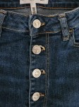 Vorschaubild 3 von Bootcut Jeans Damen Gr. W29/38/M Blau Baumwolle Uni Casual Freizeit Flare