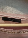 Vorschaubild 4 von Damen Langarmshirt Rosa Gr. 40 Pailletten Perlenbesatz Baumwolle