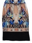 Vorschaubild 4 von Freizeitkleid Damen Gr. 40/L Mehrfarbig Polyester Abstrakt 115 cm
