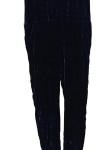 Vorschaubild 5 von Damen Jumpsuit Overall Gr. 38 Blau Samt Elegant