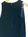Vorschaubild 4 von Damen Jumpsuit Overall Gr. 38 Blau Samt Elegant