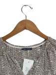 Vorschaubild 2 von Damen Bluse L Beige Casual Gepunktet 3/4-Arm
