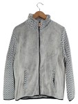 Vorschaubild 1 von Damen Fleecejacke Grau XL Reißverschluss Casual