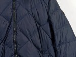 Vorschaubild 3 von Damen Steppjacke Daunenjacke Kapuze Fellbesatz Blau Gr. 38/M Outdoor