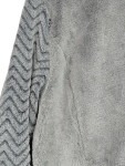 Vorschaubild 3 von Damen Fleecejacke Grau XL Reißverschluss Casual