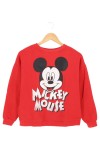 Vorschaubild 1 von Kinder Sweatshirt Gr. 164 Rot Mickey Mouse Print Casual