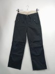 Vorschaubild 2 von Kinder Cargohose Gr. 164 Schwarz Uni Baumwolle Freizeit
