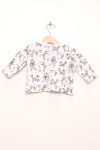 Vorschaubild 3 von Baby Langarmshirt Gr. 68 Weiß Bären Fuchs Tiermotiv Baumwolle