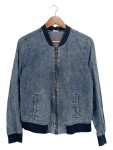 Vorschaubild 1 von Damen Bomberjacke Gr. 38 Casual Blau