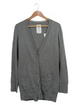 Vorschaubild 1 von Strickjacke Damen Gr. 36/S Grau Casual Baumwolle Kaschmir