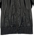 Vorschaubild 5 von Damen Bomberjacke Gr. 32/XXS Schwarz Casual mit Spitze