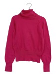 Vorschaubild 1 von Pullover Kinder Gr. 134 Pink Baumwolle Uni Casual Langarm Alltag