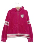 Vorschaubild 1 von Mädchen Trainingsjacke Kapuzenpullover Pink Gr. 128 (8 Jahre)