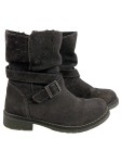 Vorschaubild 1 von Mädchen Stiefel Gr. 31 Braun Leder Sterne Schnallen Casual Alltag
