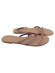 Vorschaubild 1 von Damen Sandalen Gr. 40 Beige Strass Riemchensandalen Party Elegant