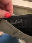 Vorschaubild 5 von G-Star HIGH LOOSE CHINO Shorts Herren Oliv Wolle W29/46 S