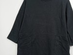 Vorschaubild 2 von Freizeitkleid Damen Schwarz Gr. 36;S Minimalistisch Baumwolle