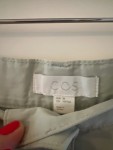 Vorschaubild 3 von Damen Stoffhose Wide Leg Gr. 38 Mintgrün Baumwolle High Waist