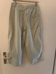 Vorschaubild 2 von Damen Stoffhose Wide Leg Gr. 38 Mintgrün Baumwolle High Waist