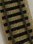 Vorschaubild 4 von 5100 Gebogenes Gleis Spur H0 Modelleisenbahn Gleismaterial Beige