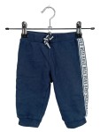 Vorschaubild 1 von Kinder Jogginghose Blau Gr. 74 Baumwolle Logo Print Freizeit