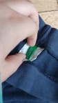 Vorschaubild 2 von Kinder Jogginghose Blau Gr. 134 Sportlich Uni Logo