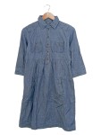 Vorschaubild 1 von Damen Jeanskleid Gr. 36 S Blau Casual Baumwolle Midikleid