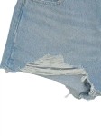 Vorschaubild 4 von PREMIUM 501 Damen Jeans Shorts Destroyed Hellblau W31/L Gr. 40