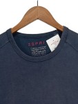 Vorschaubild 2 von Unterhemd Herren Gr. S Blau Uni Casual Ärmellos Logo-Print Schriftzug